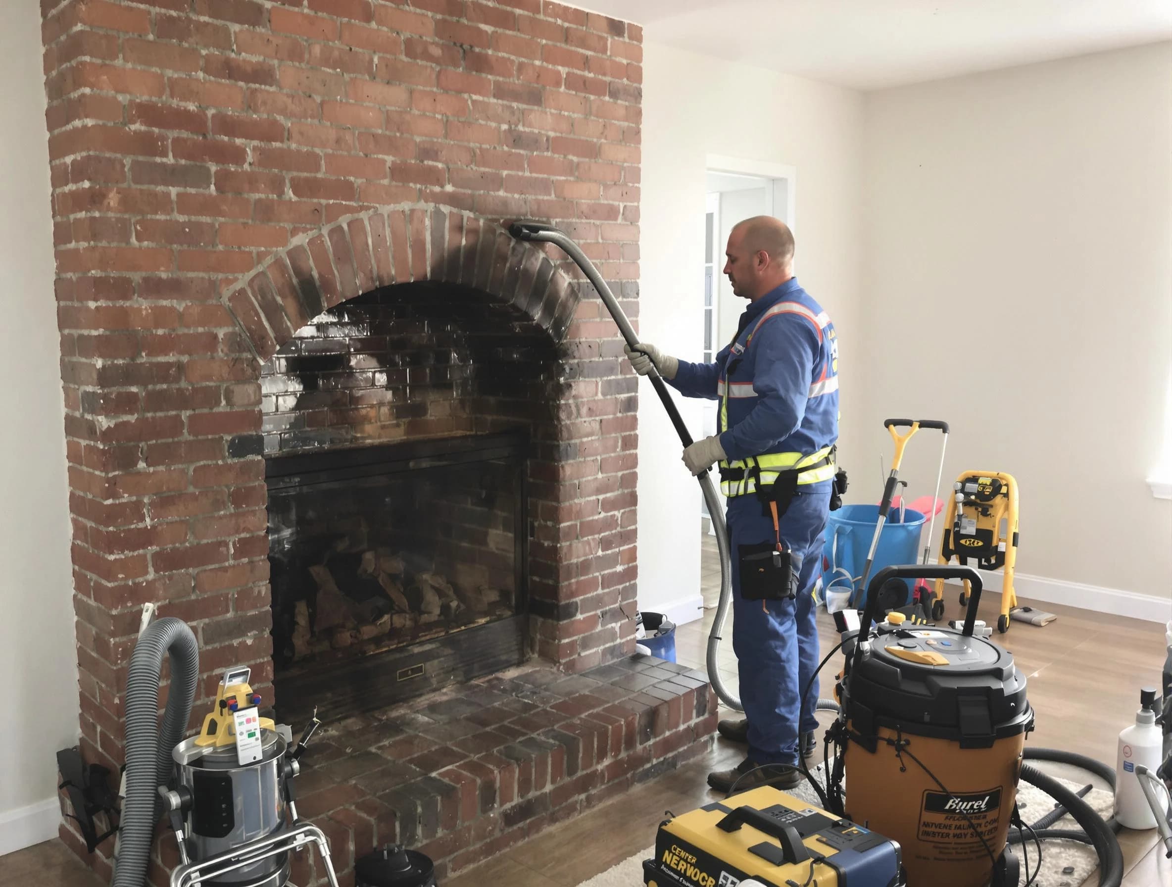 Gallatin Chimney Sweep expert performing detailed chimney sweep in Gallatin, TN
