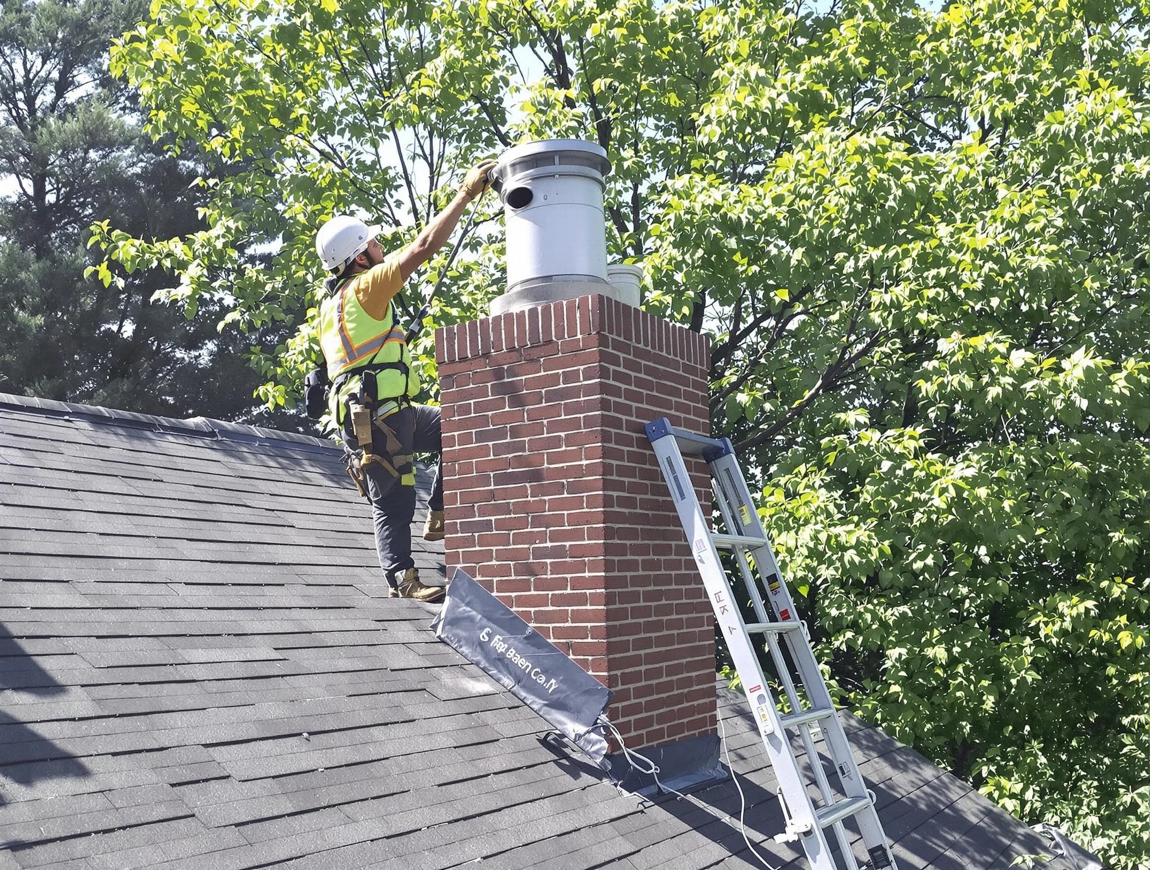 Chimney liner inspection by Gallatin Chimney Sweep in Gallatin, TN