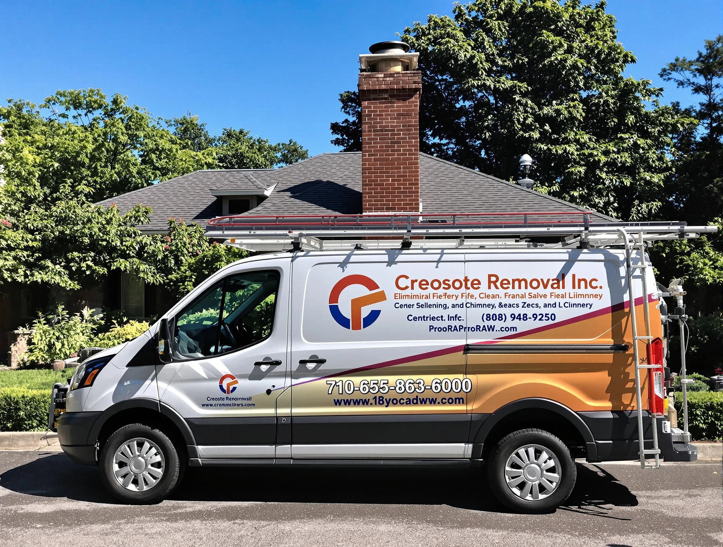 Gallatin Chimney Sweep technician removing creosote safely in Gallatin, TN