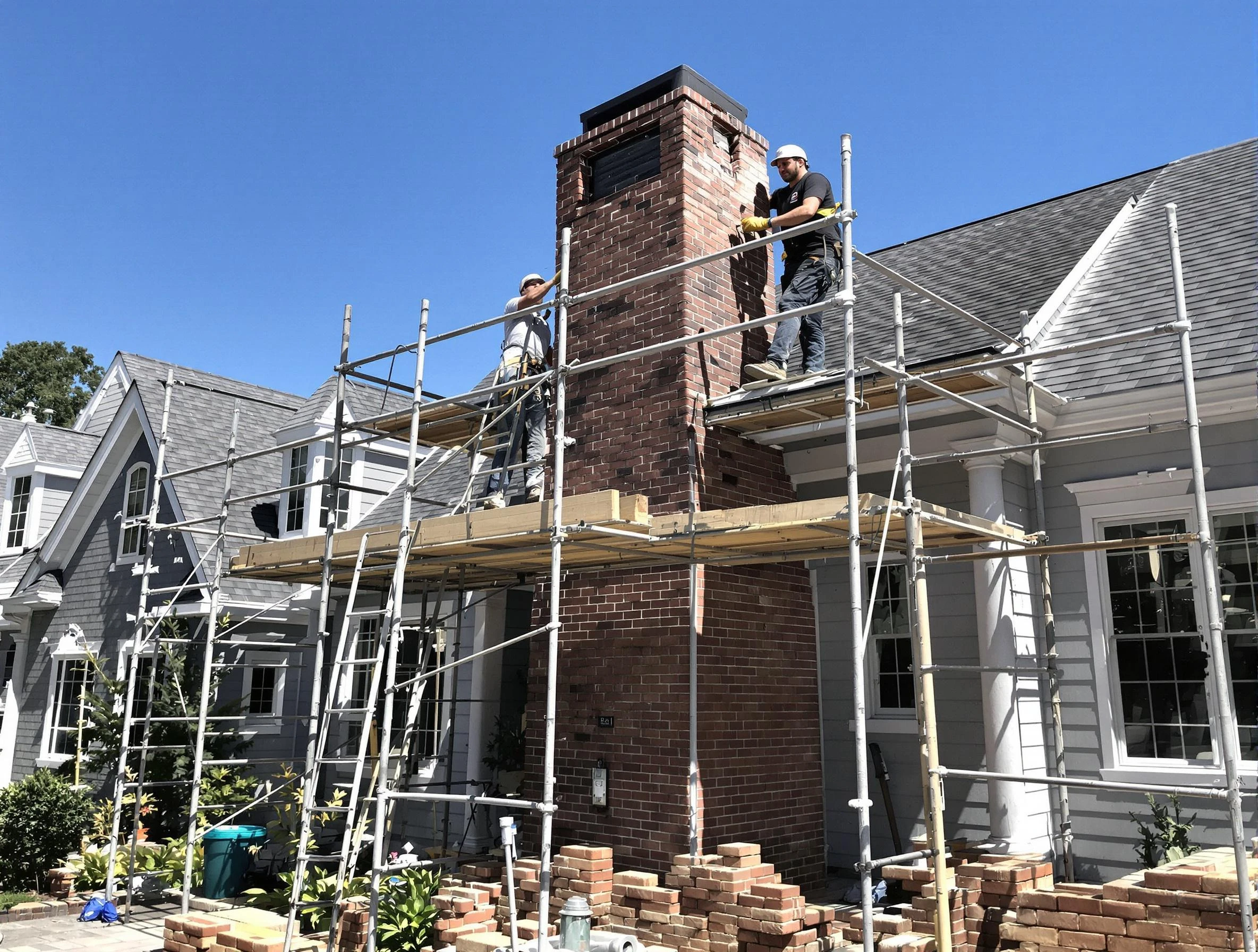 Chimney Rebuilding in Gallatin