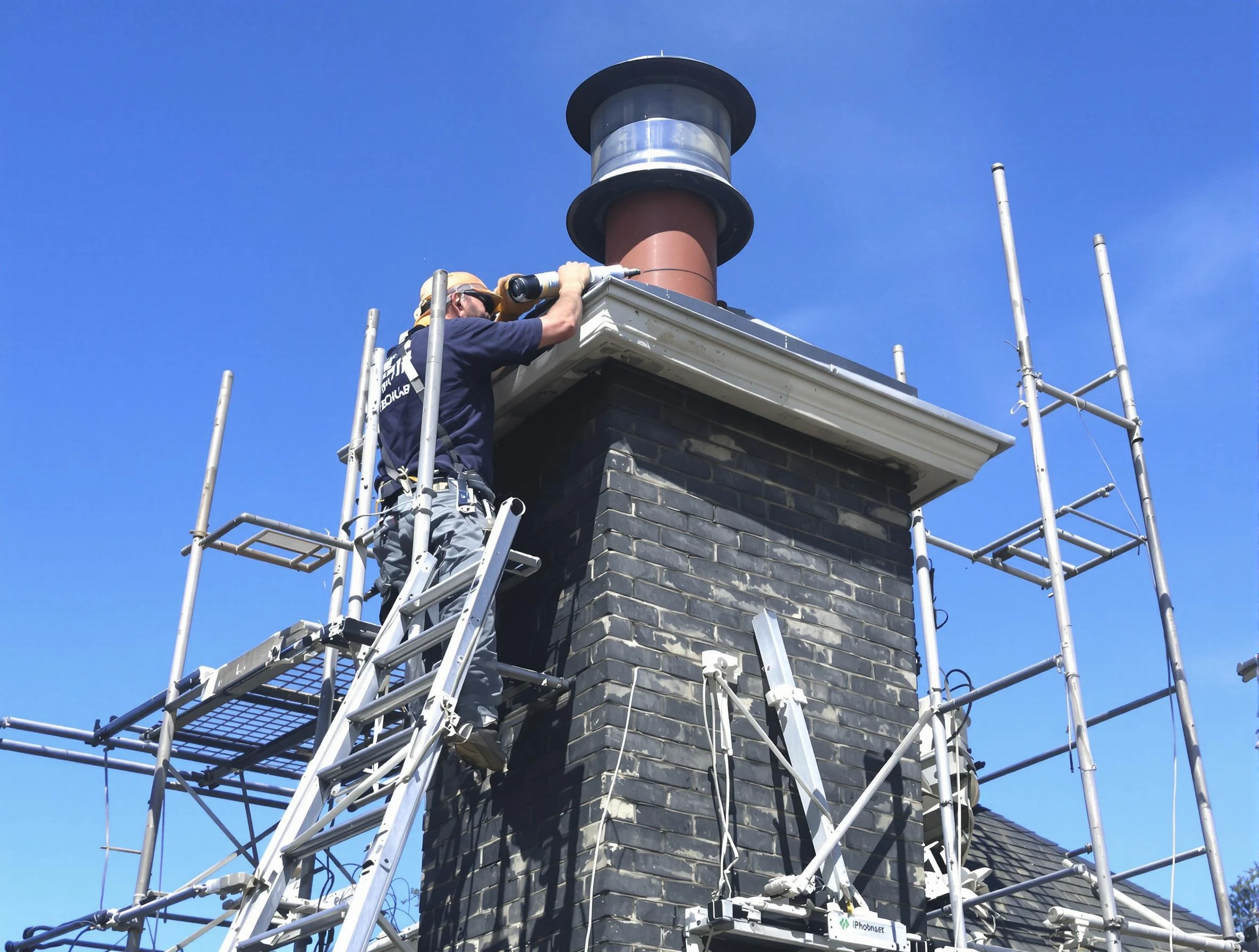 Sturdy chimney crown finished by Gallatin Chimney Sweep in Gallatin, TN
