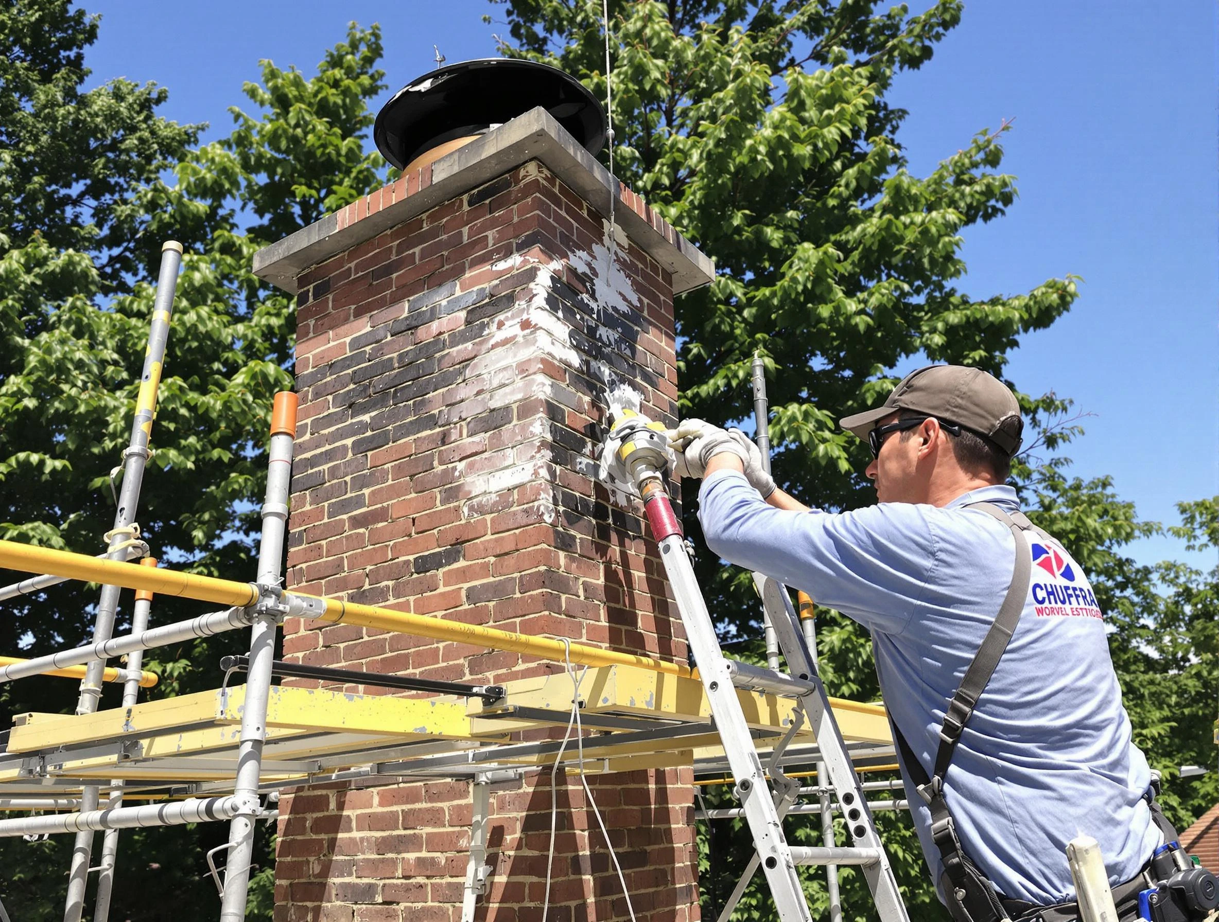 Structural chimney repair by Gallatin Chimney Sweep in Gallatin, TN