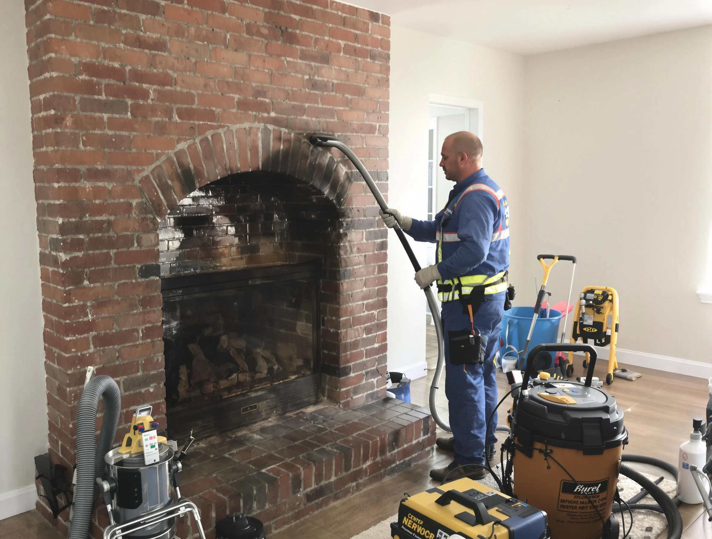 Gallatin Chimney Sweep expert performing detailed chimney sweep in Gallatin, TN